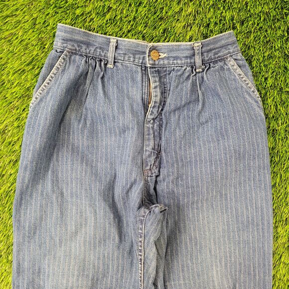 Vintage 70s LEE High-Rise Mom Jeans Womens 00/0 24x28 Blue - Picture 10 of 16